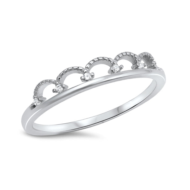Silver CZ Ring
