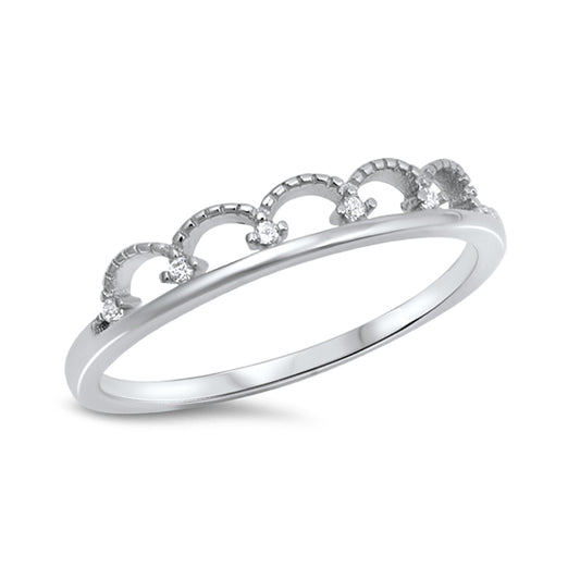 Silver CZ Ring