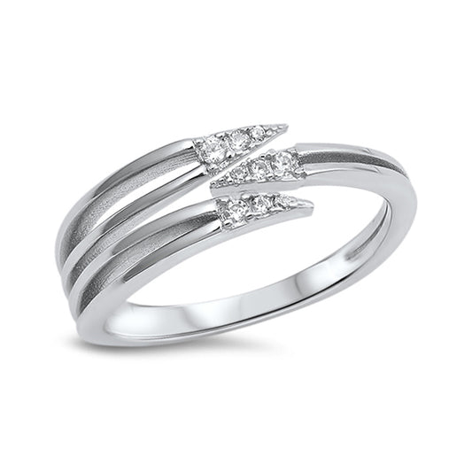 Silver CZ Ring