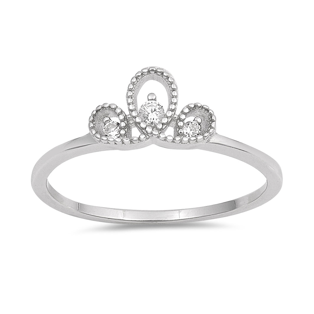Silver CZ Ring