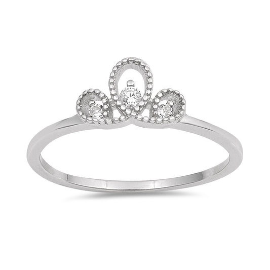 Silver CZ Ring