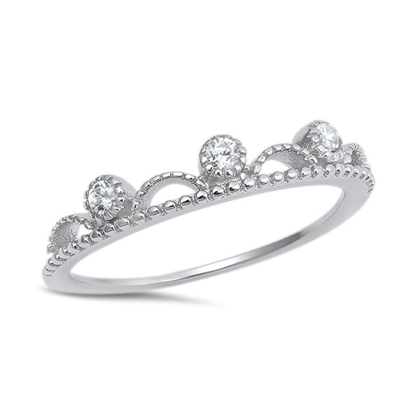 Silver CZ Ring