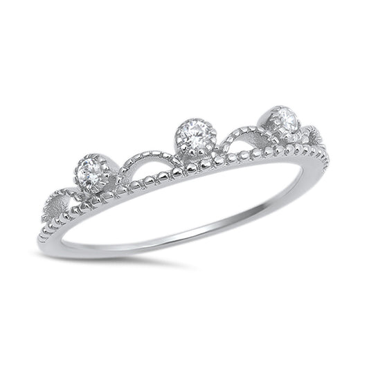 Silver CZ Ring