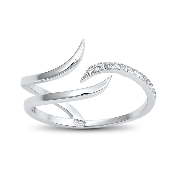 Silver CZ Ring