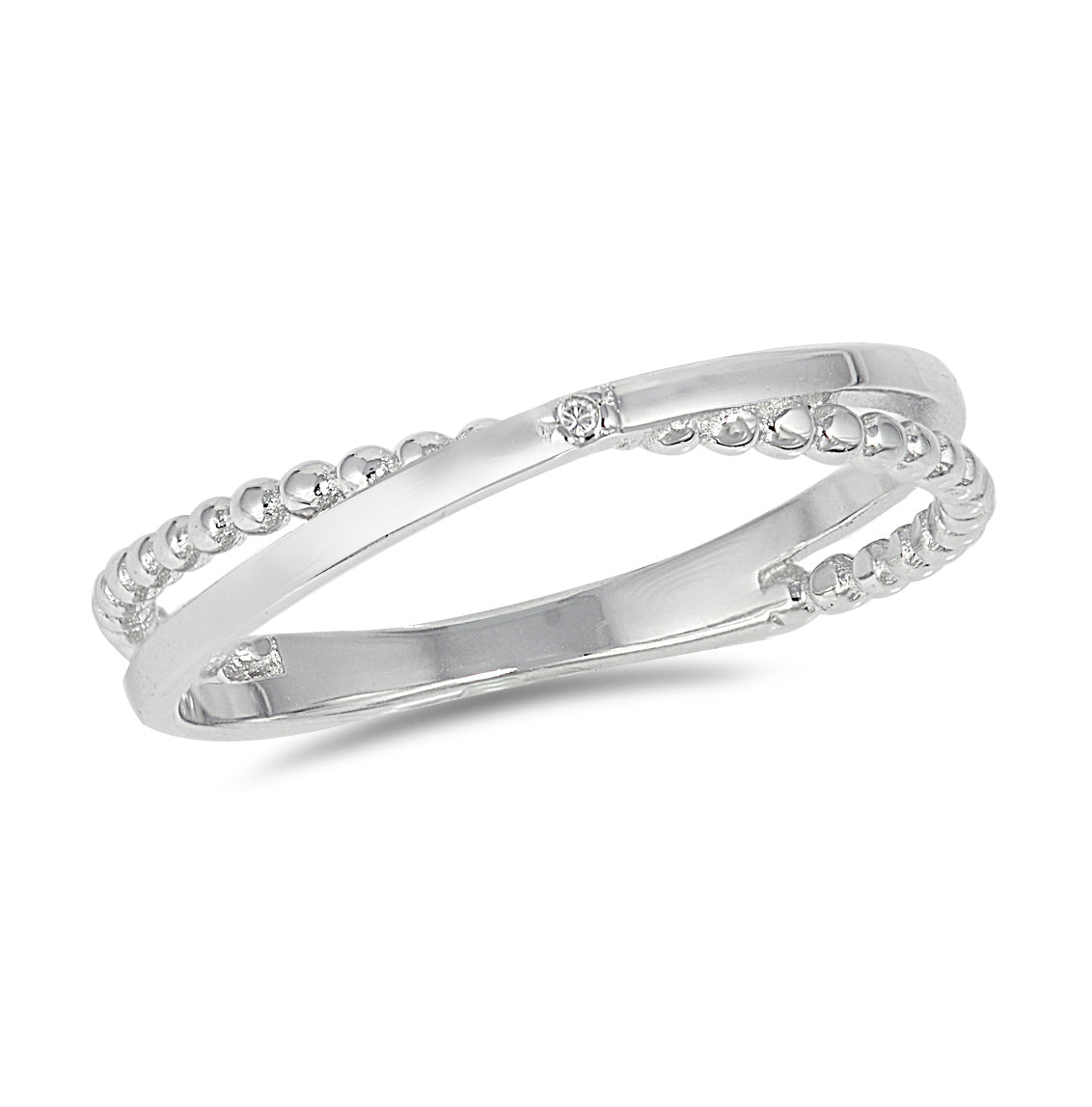 Silver CZ Ring