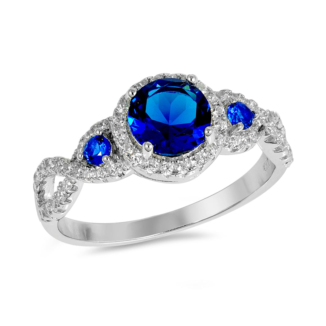 Silver Ring W/ CZ