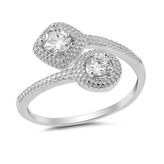 Silver CZ Ring