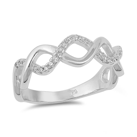 Silver CZ Ring