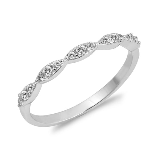 Silver CZ Ring