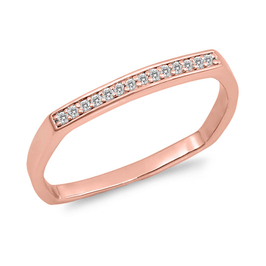 Silver CZ Ring