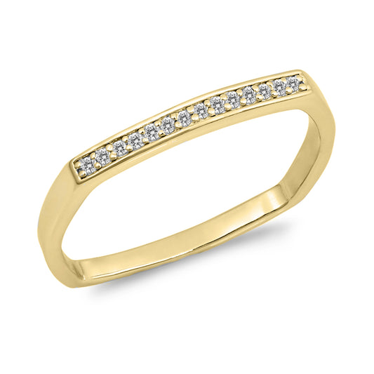 Silver CZ Ring