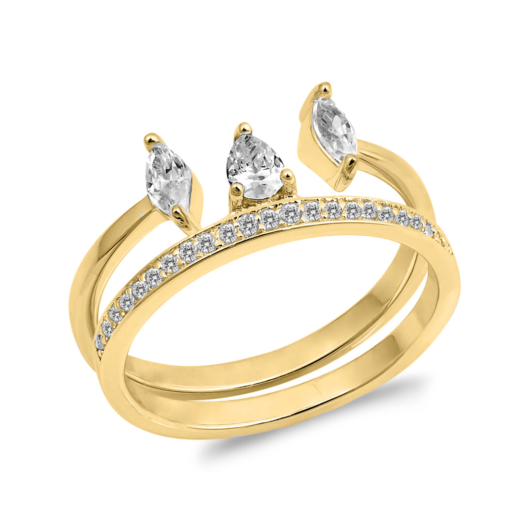 Silver CZ Ring