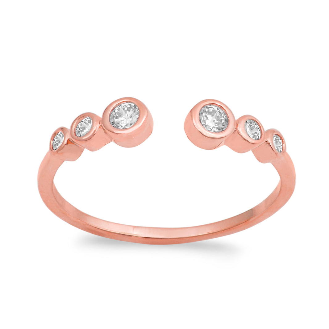Silver CZ Ring
