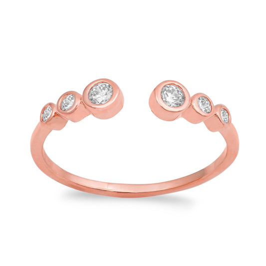 Silver CZ Ring