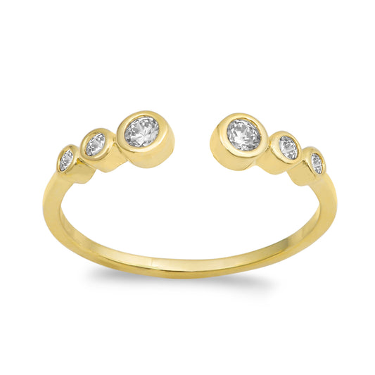 Silver CZ Ring