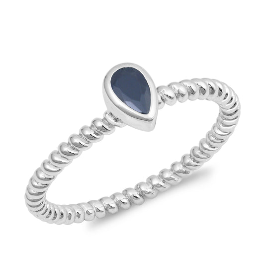 Silver CZ Ring