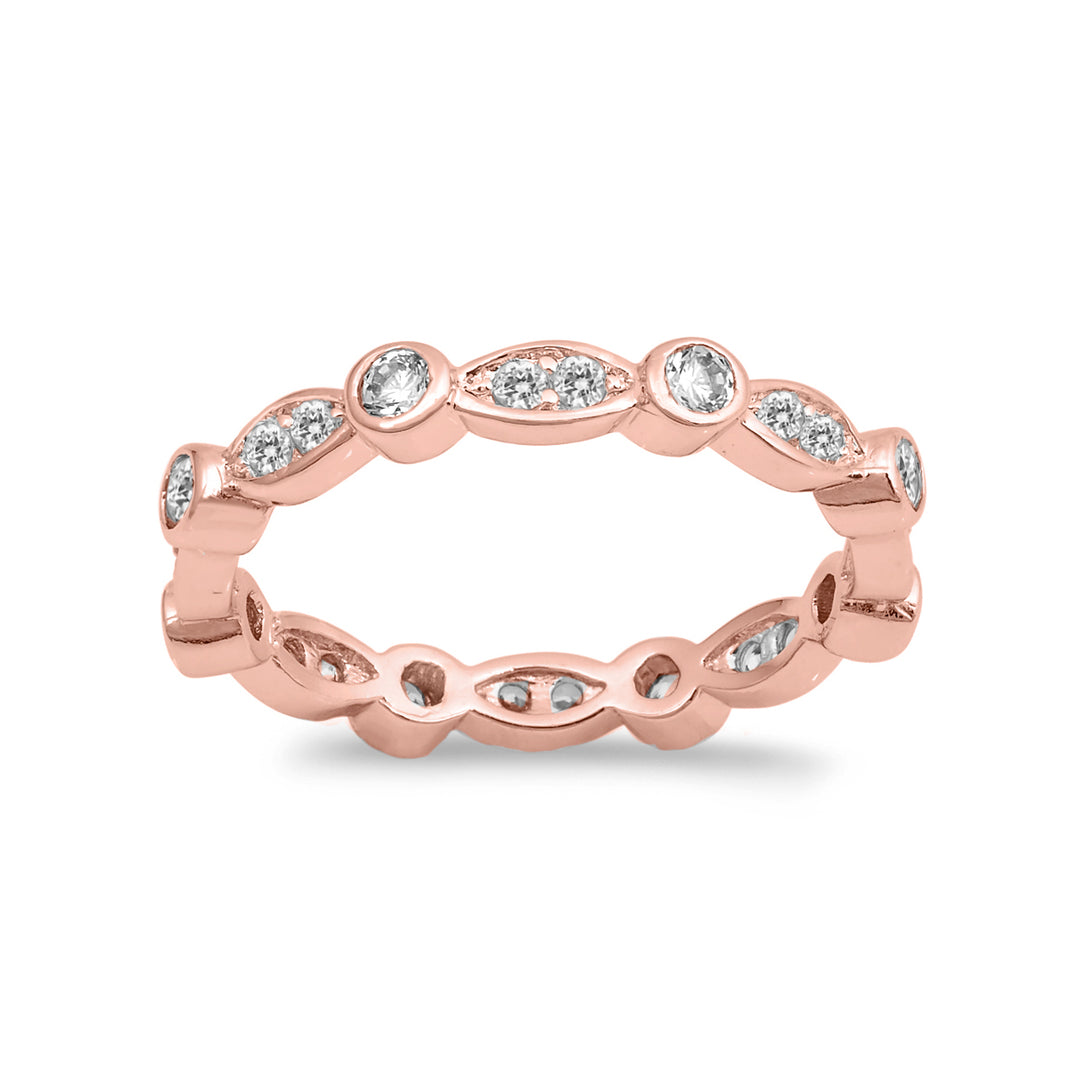 Silver CZ Ring