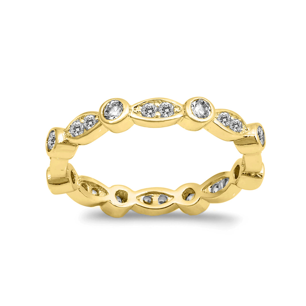 Silver CZ Ring
