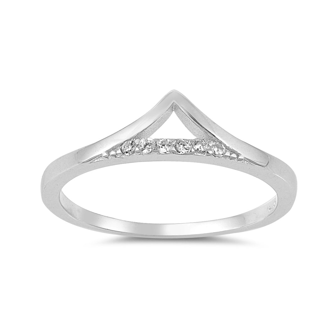 Silver CZ Ring