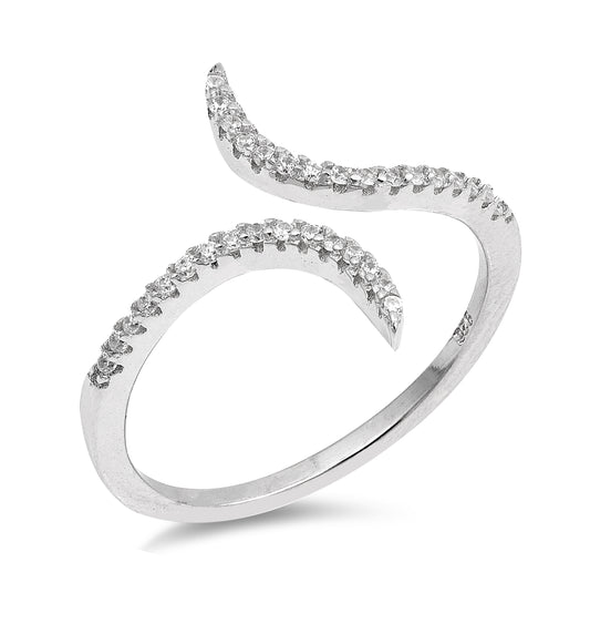 Silver CZ Ring