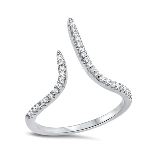 Silver CZ Ring