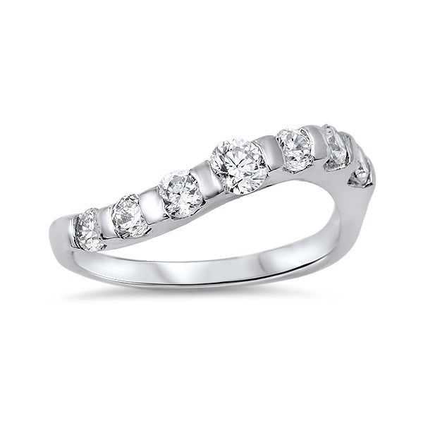Silver CZ Ring