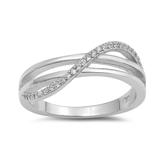 Silver CZ Ring