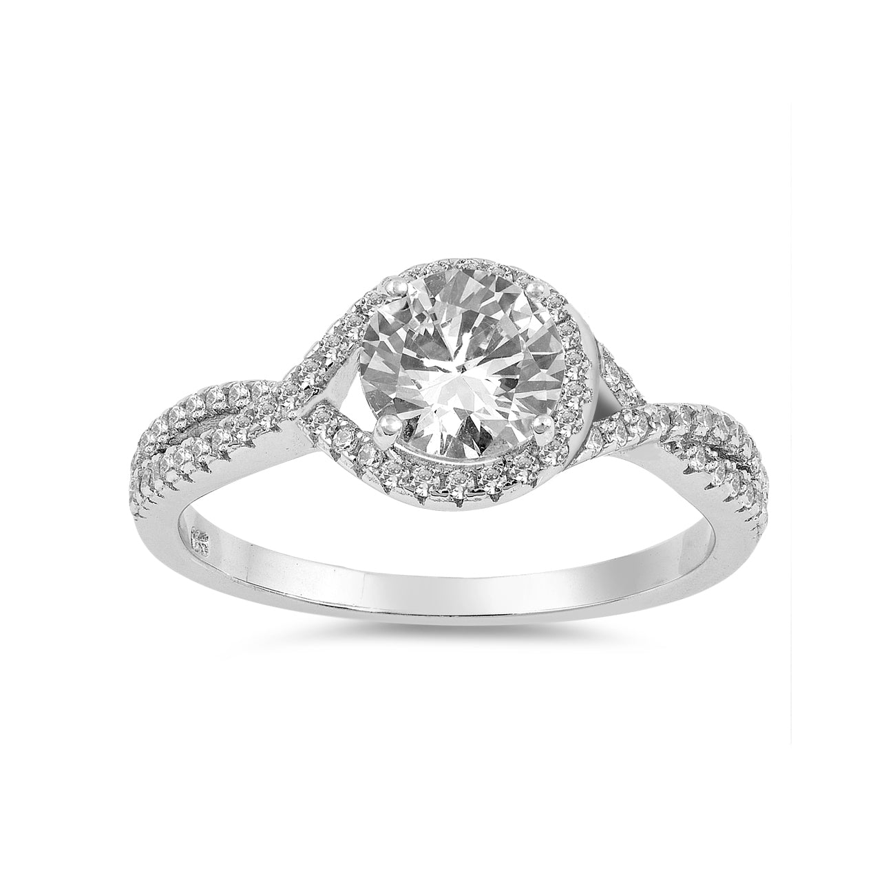 Silver CZ Ring