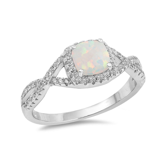 Silver CZ Ring