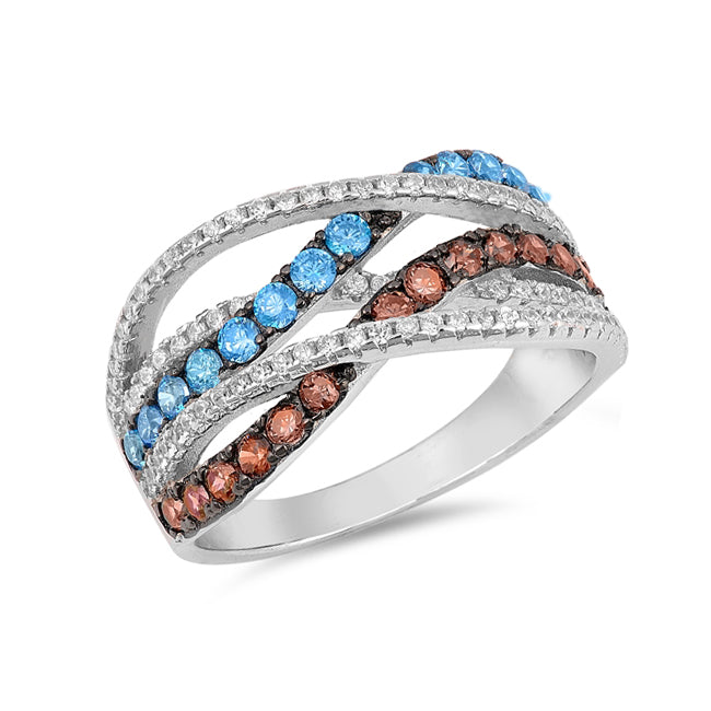 Silver CZ Ring