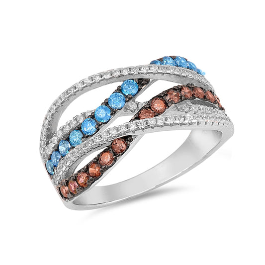 Silver CZ Ring