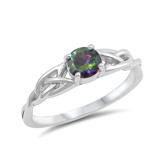 Silver Ring W/ CZ