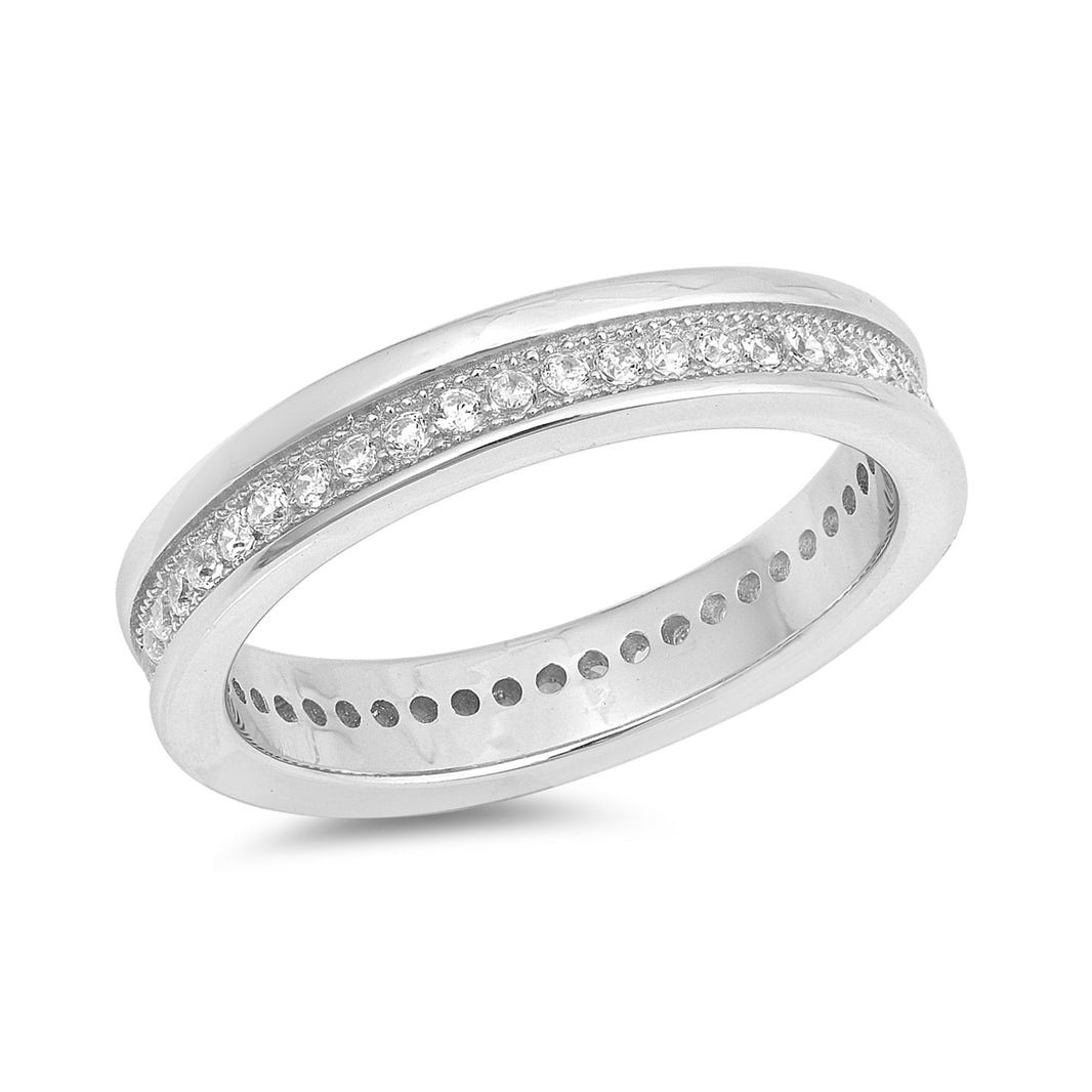 Silver CZ Ring