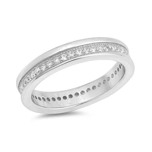 Silver CZ Ring