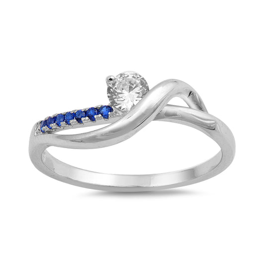 Silver CZ Ring