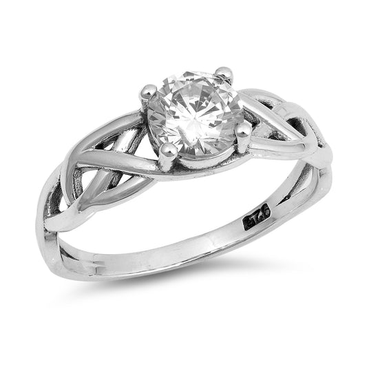 Silver CZ Ring