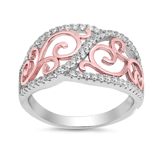 Silver CZ Ring
