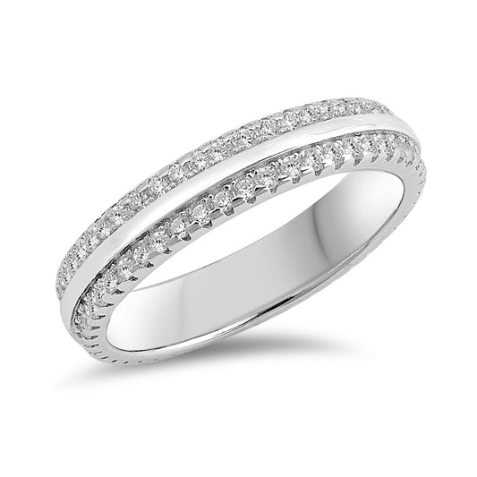 Silver Ring W/ CZ