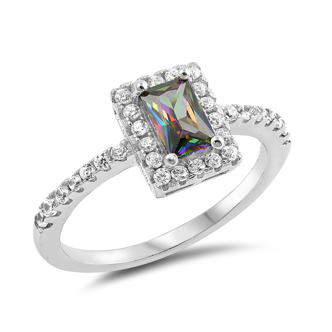 Silver CZ Ring