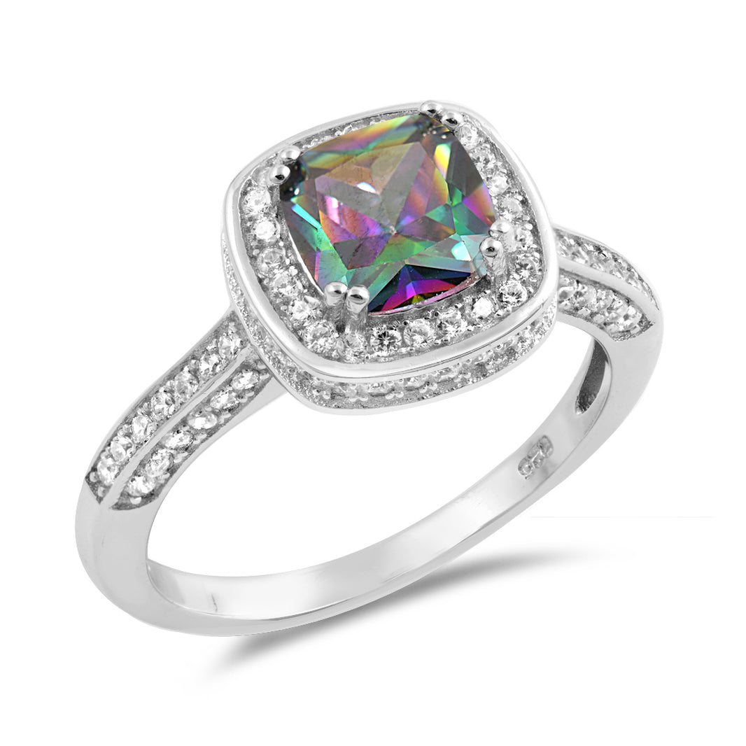 Silver CZ Ring