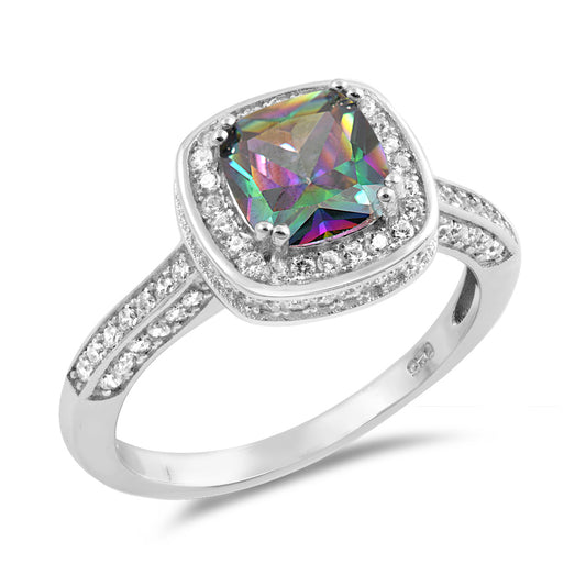 Silver CZ Ring