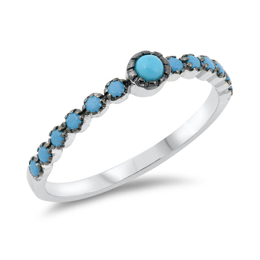 Silver CZ Ring