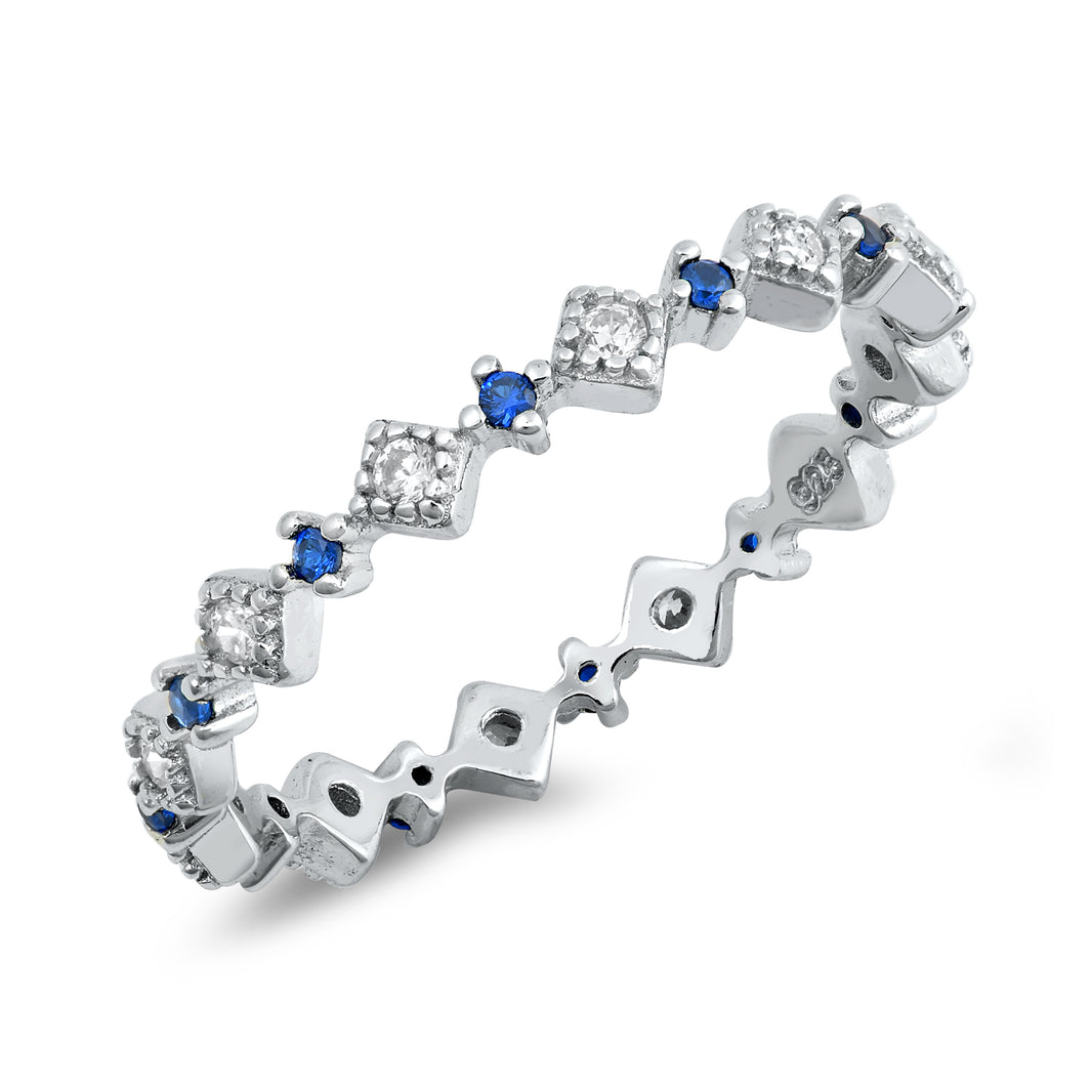 Silver CZ Ring