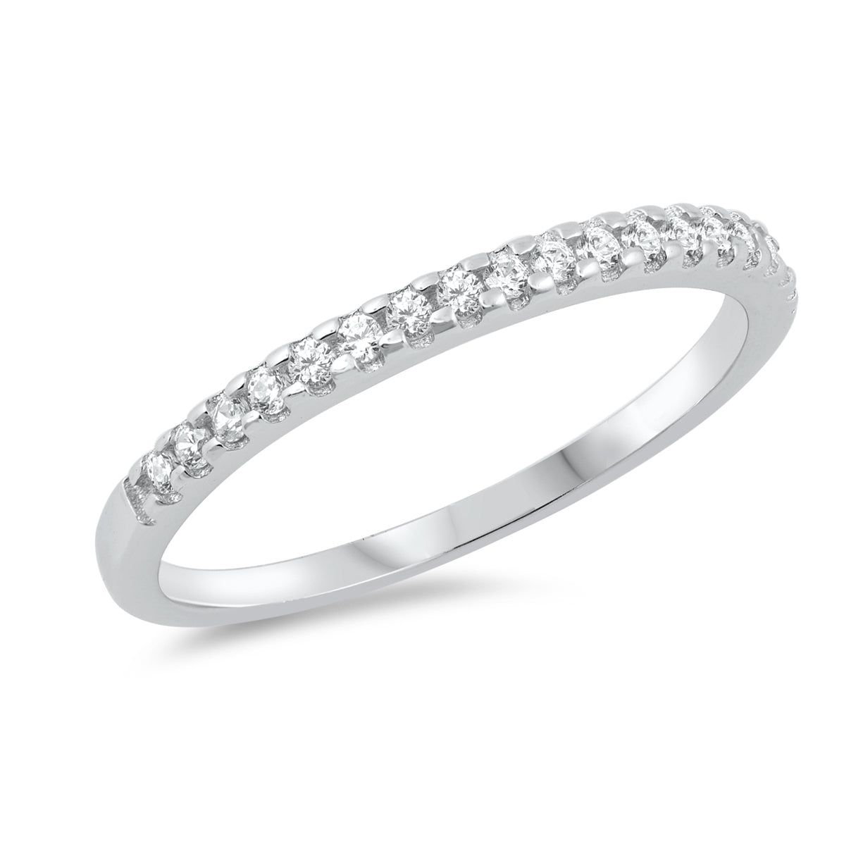 Silver CZ Ring