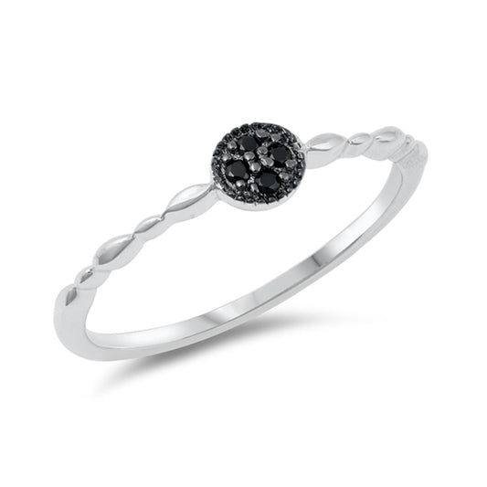 Silver CZ Ring