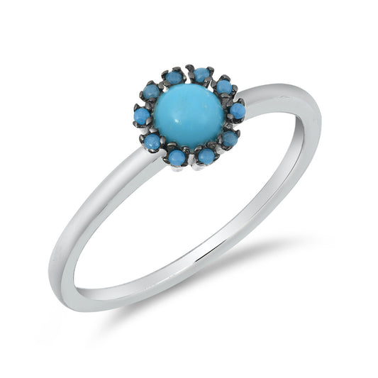 Silver CZ Ring