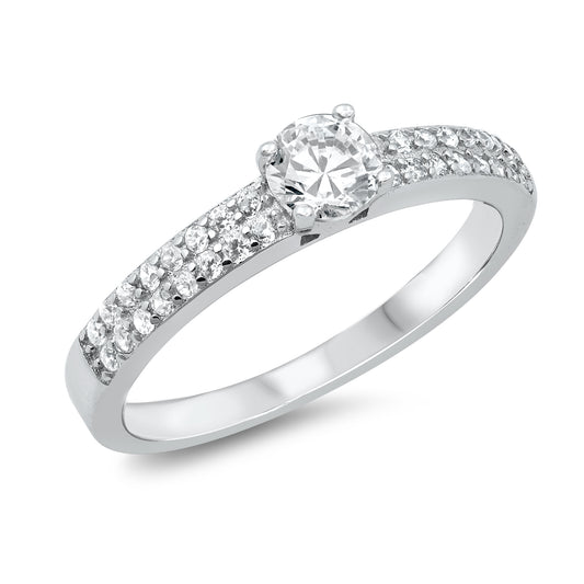 Silver CZ Ring