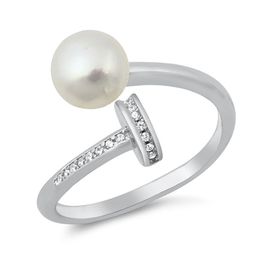 Silver CZ Ring