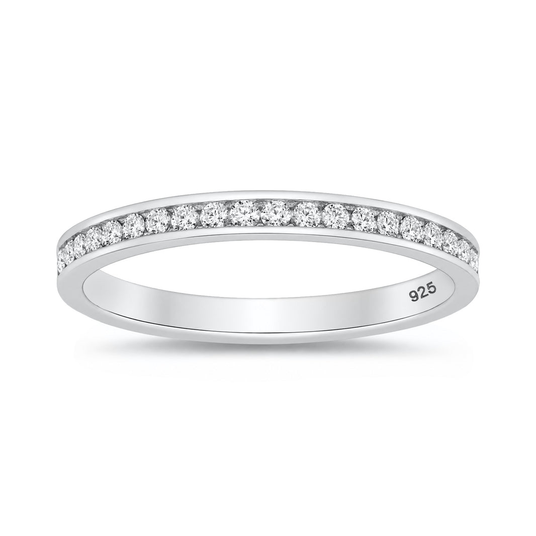 Silver Eternity Ring - 2mm
