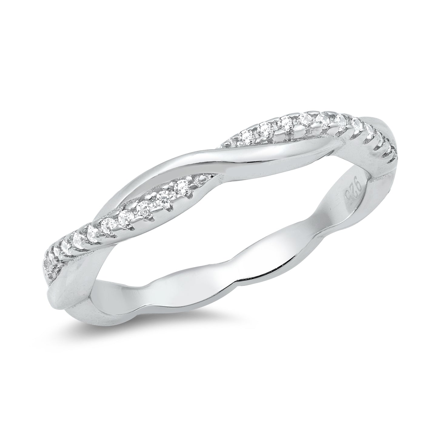 Silver CZ Ring